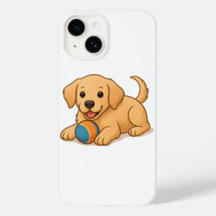  dog illustration  realistic dog art  kids Case-Mate iPhone 14 case