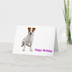 Dog image for Birthday greeting card
