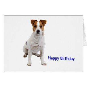 Dog image for Birthday greeting card