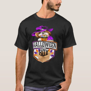 Dog In A Box Halloween Costume Mens Women Trick Or T-Shirt