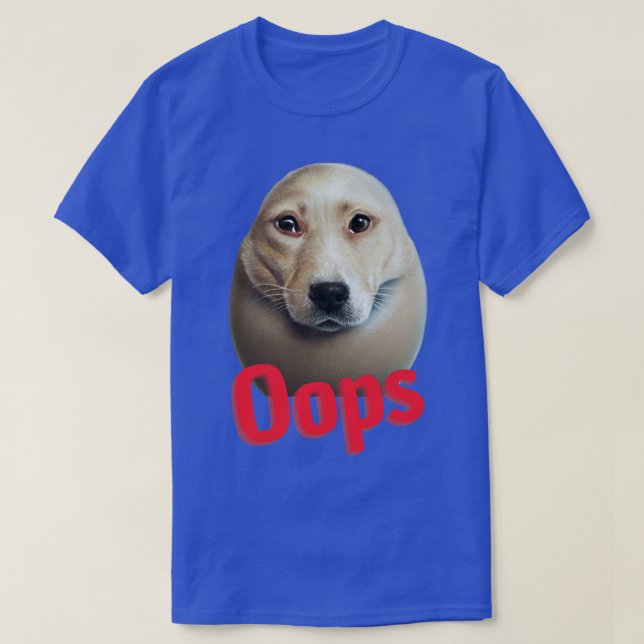 dog in an egg 8 T-Shirt (Design Front)