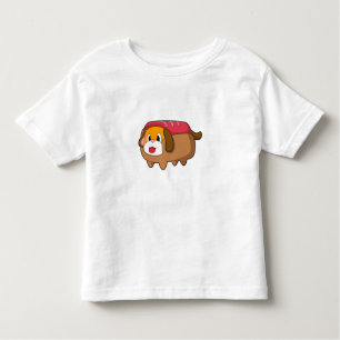 Dog in Hotdog Toddler T-Shirt