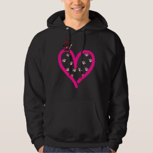 Dog In My Heart Paw Love Black Lab Labrador Retrie Hoodie