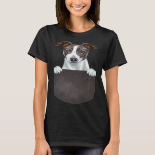 Dog In Pocket Dog Italian Greyhound T-Shirt