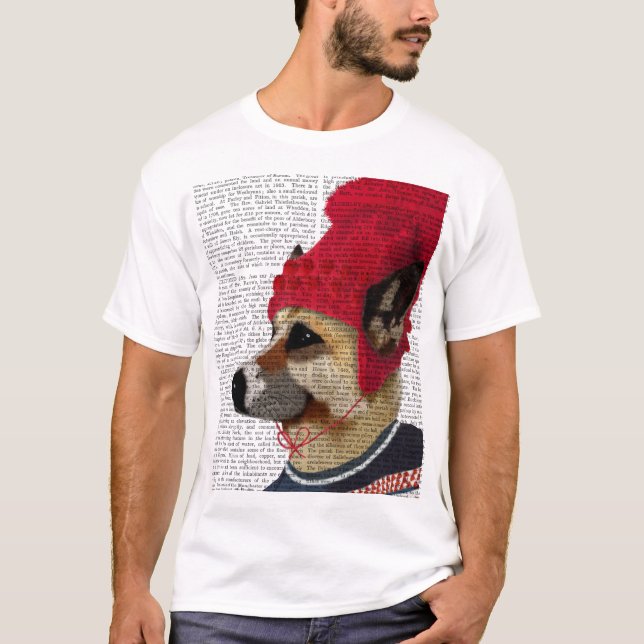 Dog in Ski Sweater 2 (Front)