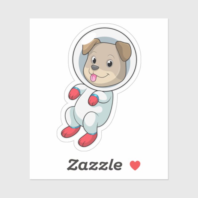 Dog in Space in Suit (Sheet)