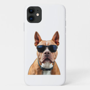 Dog in Sunglasses Apple iPhone 11 Case