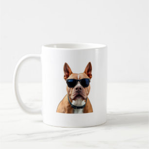 Dog in Sunglasses Classic 11 oz Coffee Mug