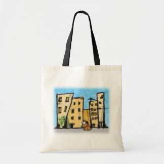 Dog in the City Tote Bag