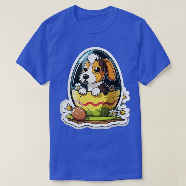 dog in the egg 108 T-Shirt (Design Front)