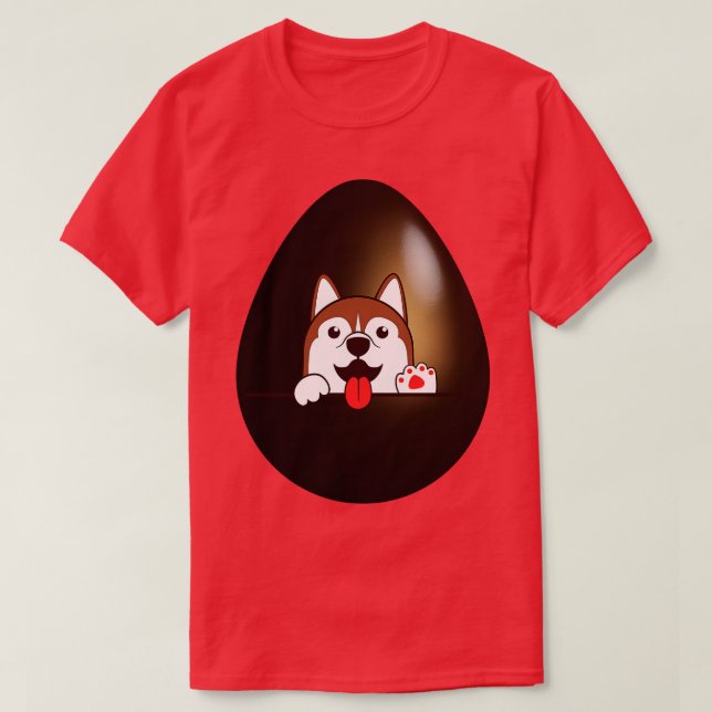 Dog In The Egg 117 T-Shirt (Design Front)
