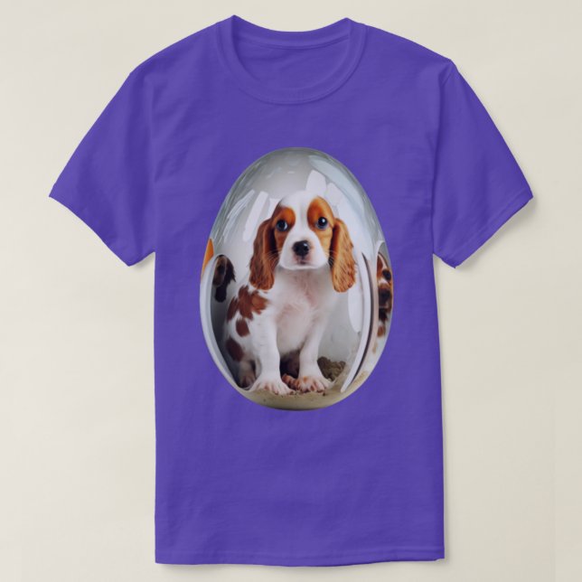 Dog In The Egg 186 T-Shirt (Design Front)