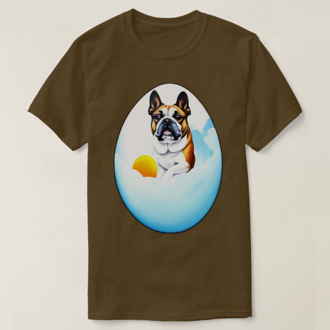 Dog In The Egg 197 T-Shirt (Design Front)