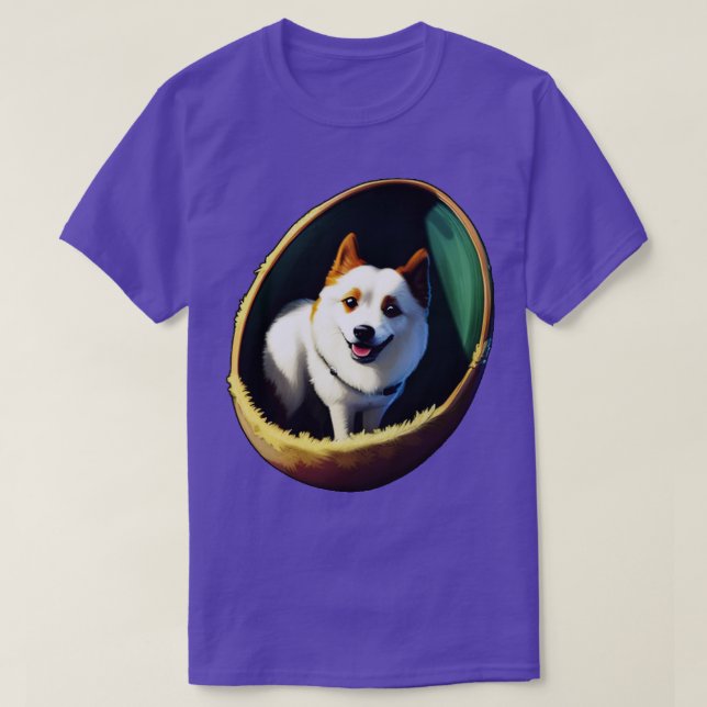 Dog In The Egg 244 T-Shirt (Design Front)