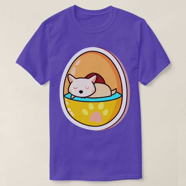 Dog in The Egg 249 T-Shirt (Design Front)