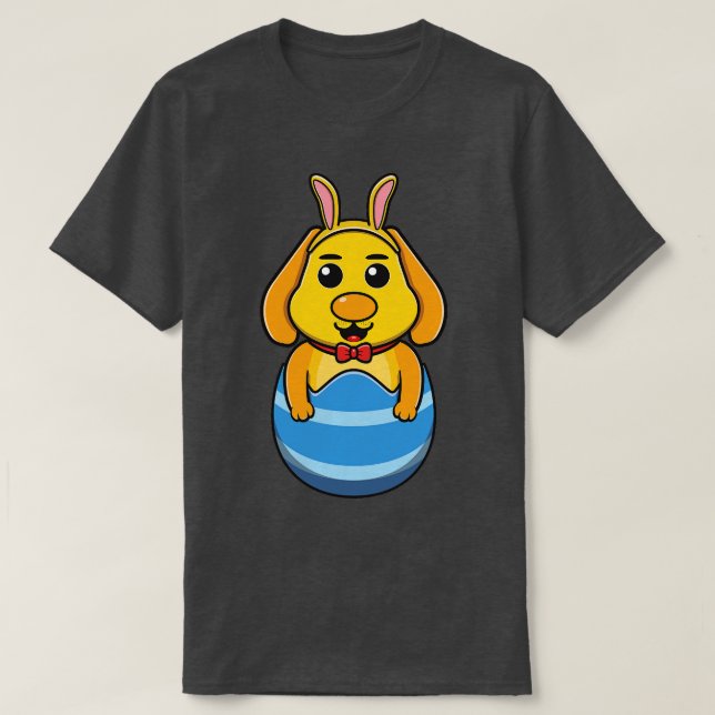 Dog in the egg 84 T-Shirt (Design Front)