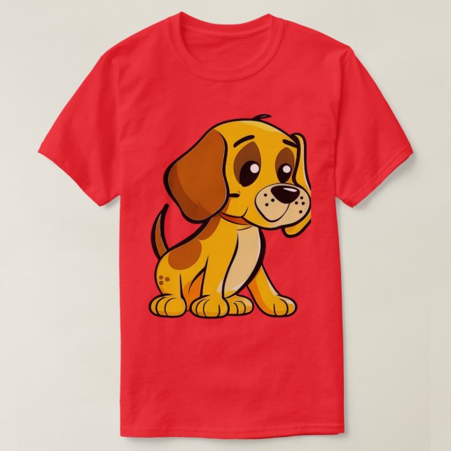 Dog in the egg Easter Egg (8) T-Shirt (Design Front)
