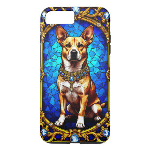 Dog in Vibrant Colours and Details iPhone 8 Plus/7 Plus Case