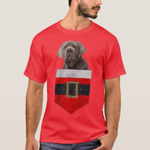 Dog in your Pocket Santa Neopolitan Mastiff T-Shirt