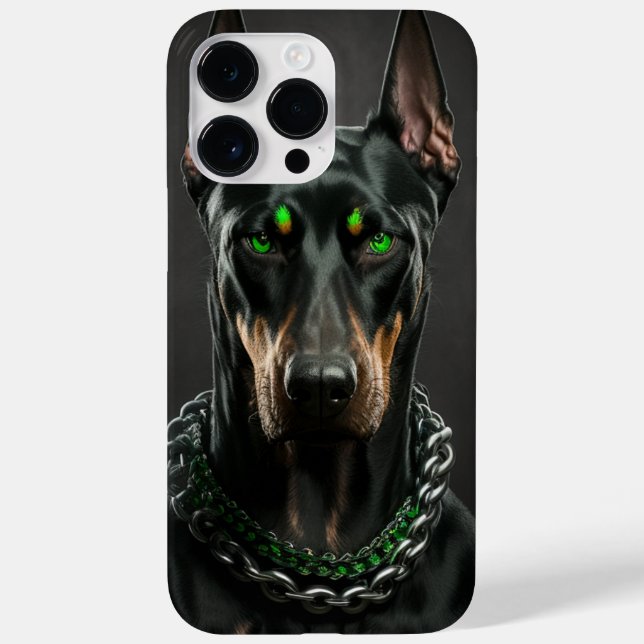Dog Iphone Case - Dobermann (Back)
