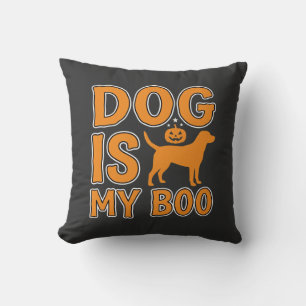 Dog Is My Boo Halloween Dog Cushion