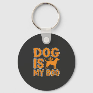 Dog Is My Boo Halloween Dog Key Ring