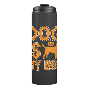 Dog Is My Boo Halloween Dog Thermal Tumbler
