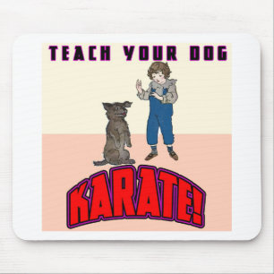 Dog Karate 3 Mouse Pad