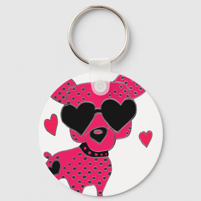 dog key ring (Front)