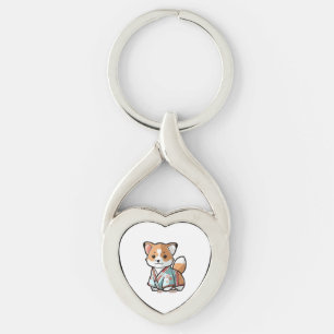 dog kimo key ring