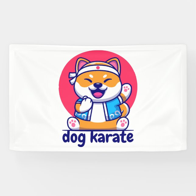 dog knows karate                banner (Horizontal)