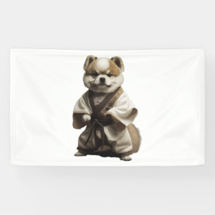 Dog Knows Karate Banner