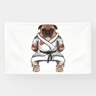 dog knows karate banner