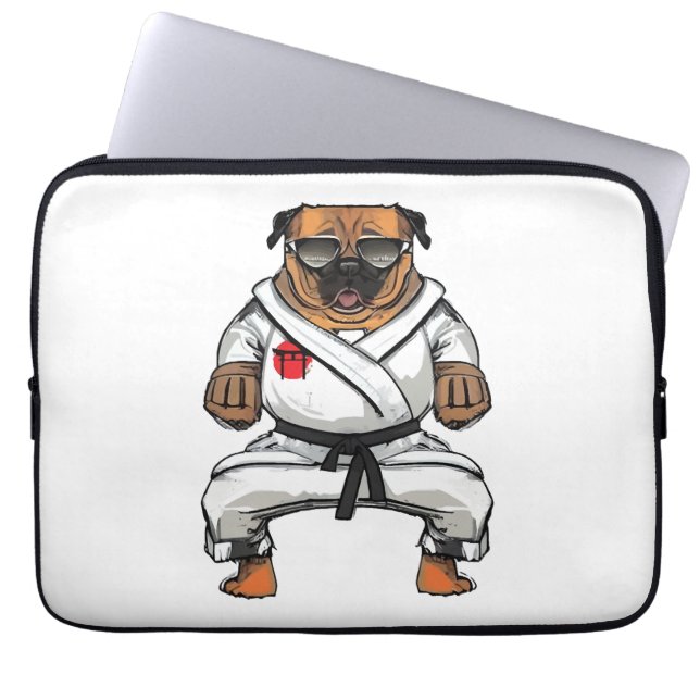 Dog Knows Karate                    Laptop Sleeve (Front)