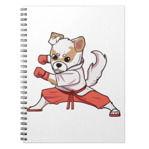 Dog Knows Karate Notebook