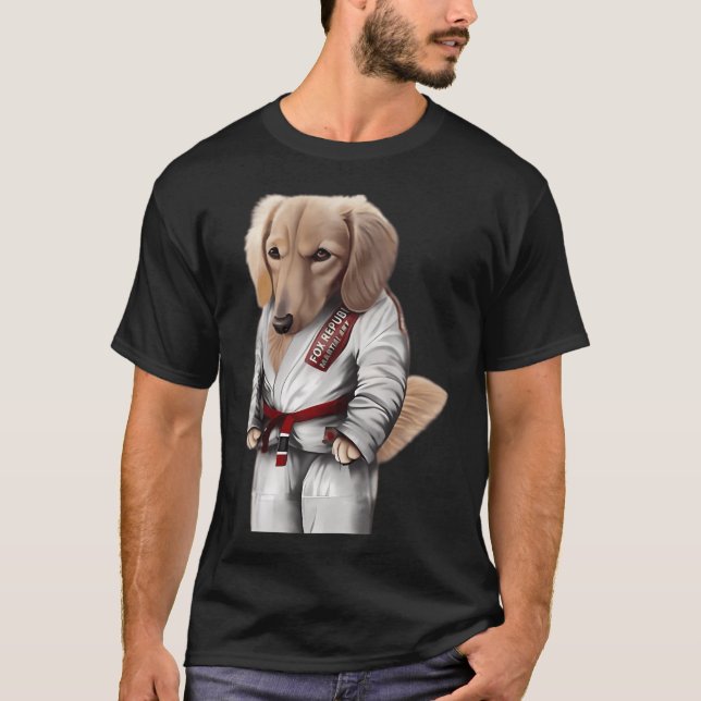 dog knows karate T-Shirt (Front)