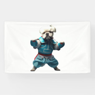 Dog Knows Karate transformed Banner