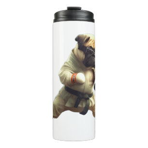 Dog Knows Karate transformed   Thermal Tumbler