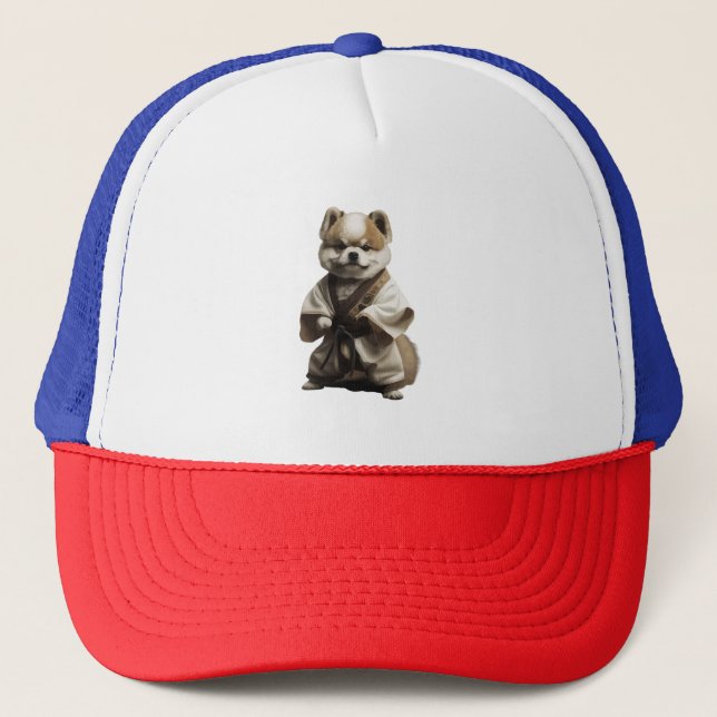 Dog Knows Karate                   Trucker Hat (Front)