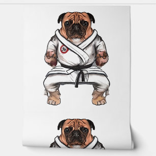 dog knows karate                 wallpaper