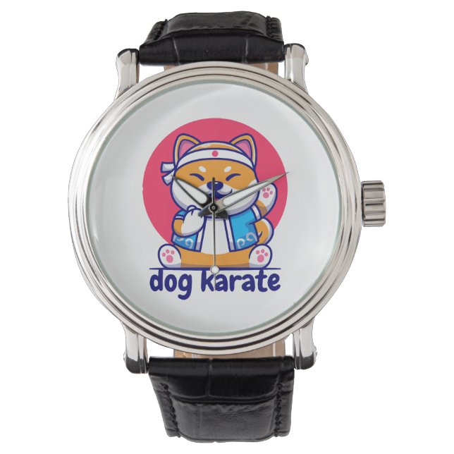 dog knows karate                watch (Front)