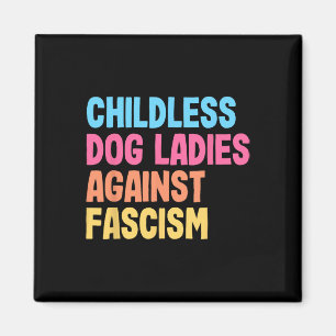 Dog Ladies Against Fascism Kamala Harris Magnet