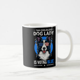 Dog Lady Election 2024 Democrat Liberal Feminist Coffee Mug