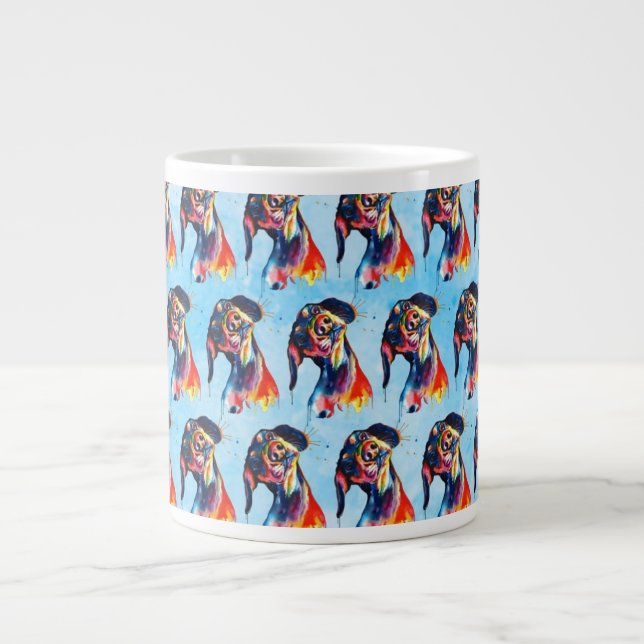 Dog Large Coffee Mug (Front)