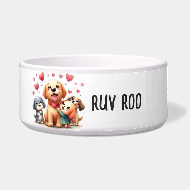 Dog - Large Pet Bowls (Front)