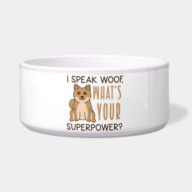 Dog - Large Pet Bowls (Front)