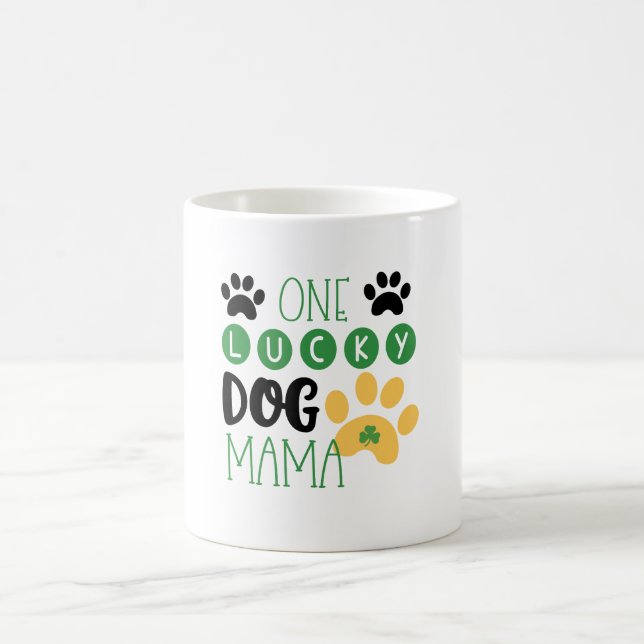 dog life coffee mug (Center)
