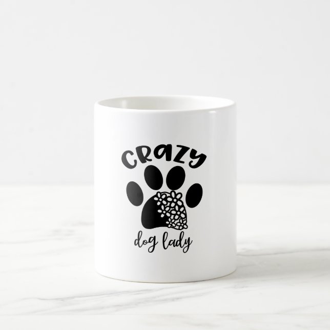 dog life coffee mug (Center)