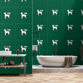 DOG Logo Dk Green White Dog Pet  Wallpaper