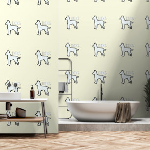 DOG Logo Pale Yellow   Wallpaper